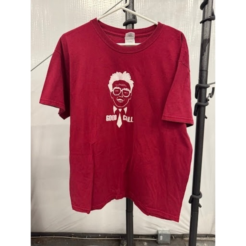 Vintage 2009 "Good Call" Movie Promo Graphic T-Shirt Red Men's Size Large